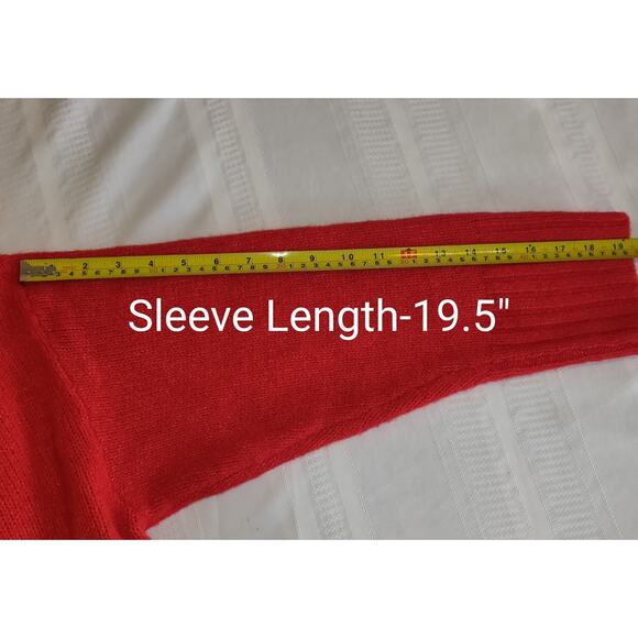 Style & Co Cherry Red Turtleneck Plus Sz 3X Soft Roomy Cozy Winter Outdoor - Picture 16 of 16